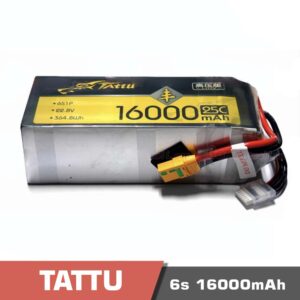 Battery Lipo 6s 16000mAh 25C Feng Tattu