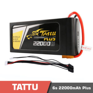 Battery Lipo 6S 22000mAh 25C Tattu Plus