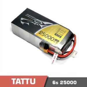 Battery Lipo 6S 25000mAh 10C Tattu