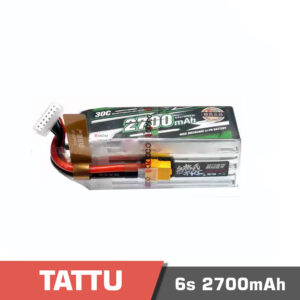 Battery Lipo 6s 2700mAh 30C Tattu