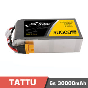 Battery Lipo 6S 30000mAh 25C Tattu