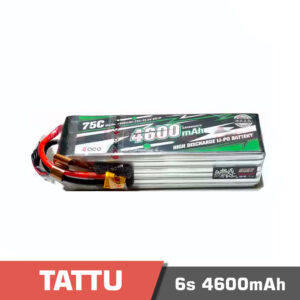 Battery Lipo 6s 4600mAh 75C Tattu