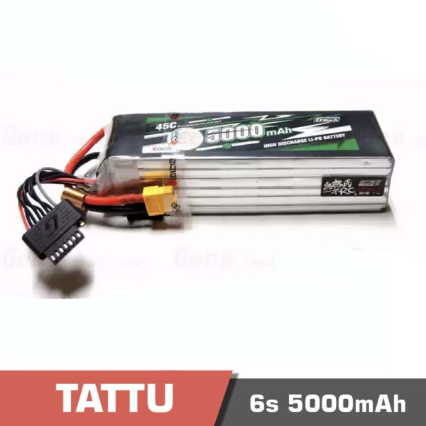 6s 5000 gtech smart - battery lipo 6s 5000mah 45c tattu g-tech smart - motionew - 3