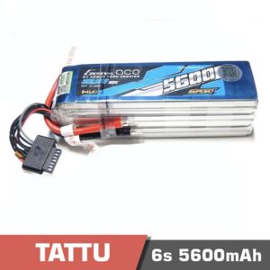 Battery Lipo 6s 5600mAh 80C Tattu Ace High Voltage (HV) G-Tech