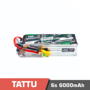 Battery Lipo 6s 6000mAh 75C Tattu