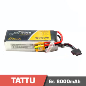 Battery Lipo 6s 8000mAh 25C Tattu G-Tech Smart