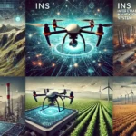 What are the common applications of drones with ins technology?