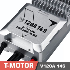 T-MOTOR V120A 14S The advanced edition of FOC ESCs