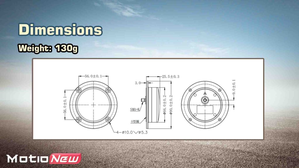 Beitian bt-3707a dimensions and weight