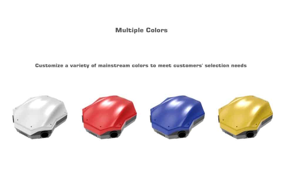 Multiple colors of ev410 / ev416 agricultural drone