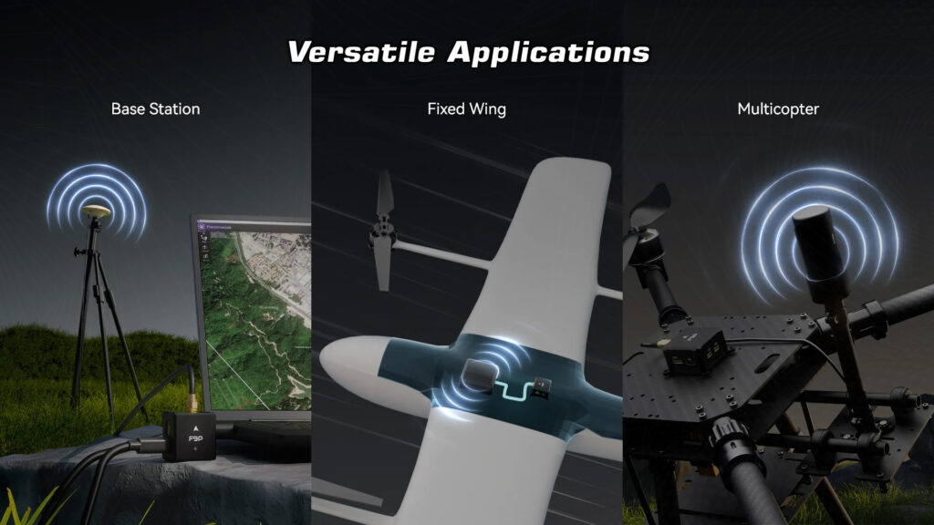 H-rtk neo-f9p versatile applications