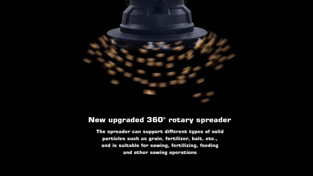 New upgrade 360 rotary spreader