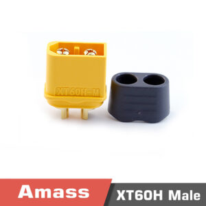 Amass XT60H plug with sheath version aircraft model 3.5mm gold-plated plug T plug connector