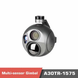 Thermal optical zoom sensor, a30tr-1575 gimbal camera with triple sensors