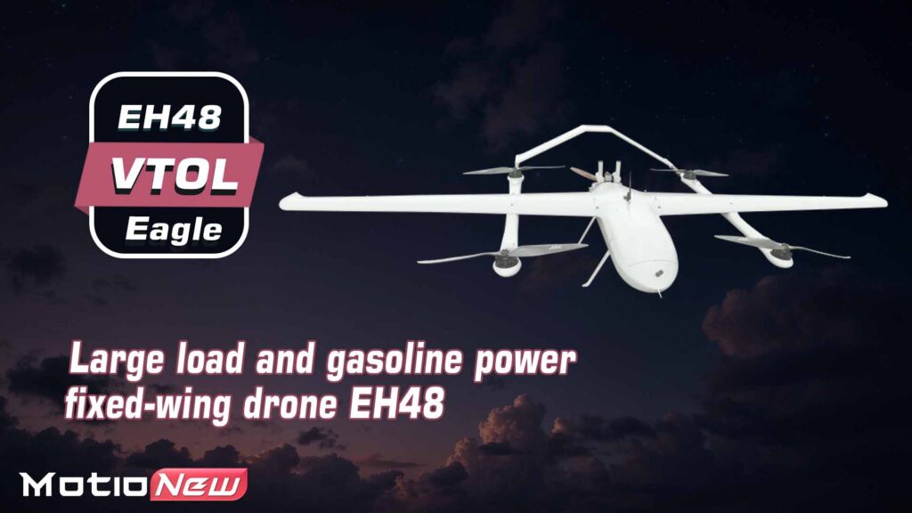 Eagle eh48 large load and gasoline power fixed-wing drone