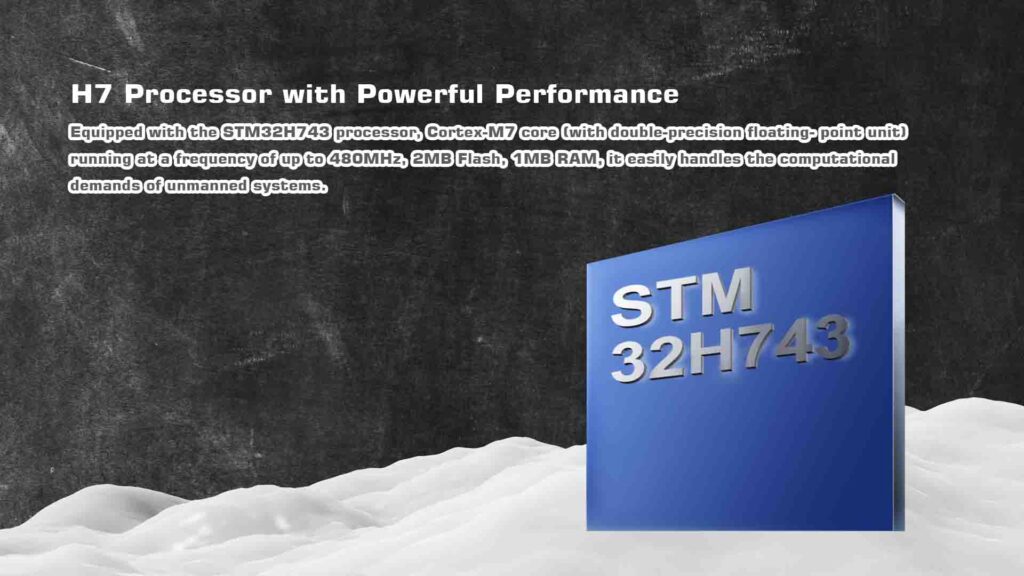 H7 processor with powerful performance of high-level v7 pro