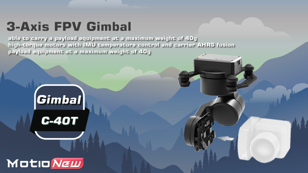 C40t. 1 - c-40t 3-axis gimbal - motionew - 7