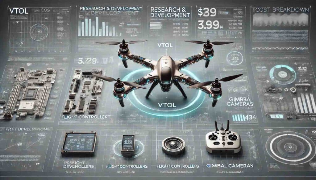 What contributes to vtol plane expenses