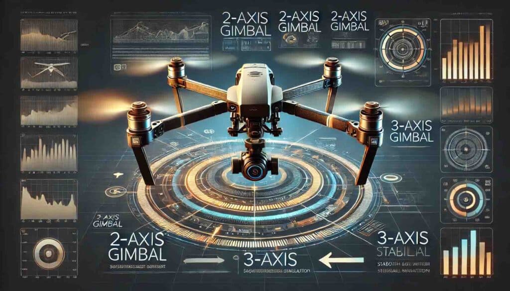 Gimbal tools for building vtol planes